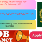 The Ministry of Energy has announced new job openings for February 2025 