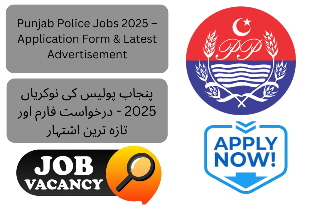"Punjab Police Jobs 2025 – Apply now for the latest government job openings in law enforcement. Male and female candidates can submit applications before April 10, 2025