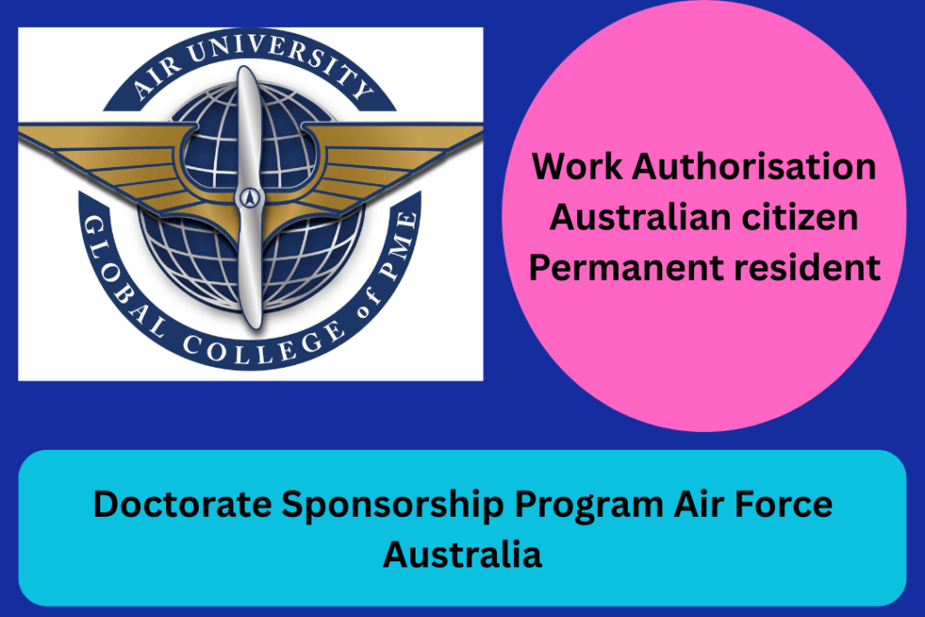 Doctorate Sponsorship Program Air Force Australia