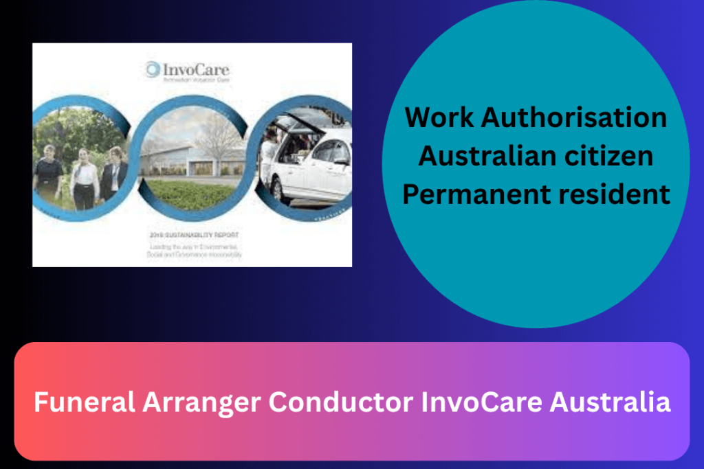 Funeral Arranger Conductor InvoCare Australia