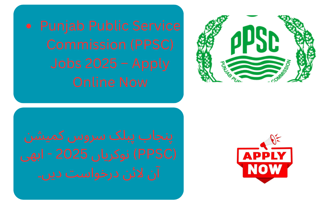 Punjab Public Service Commission Jobs Advertisement 2025 Punjab Government Jobs 2025 via PPSC