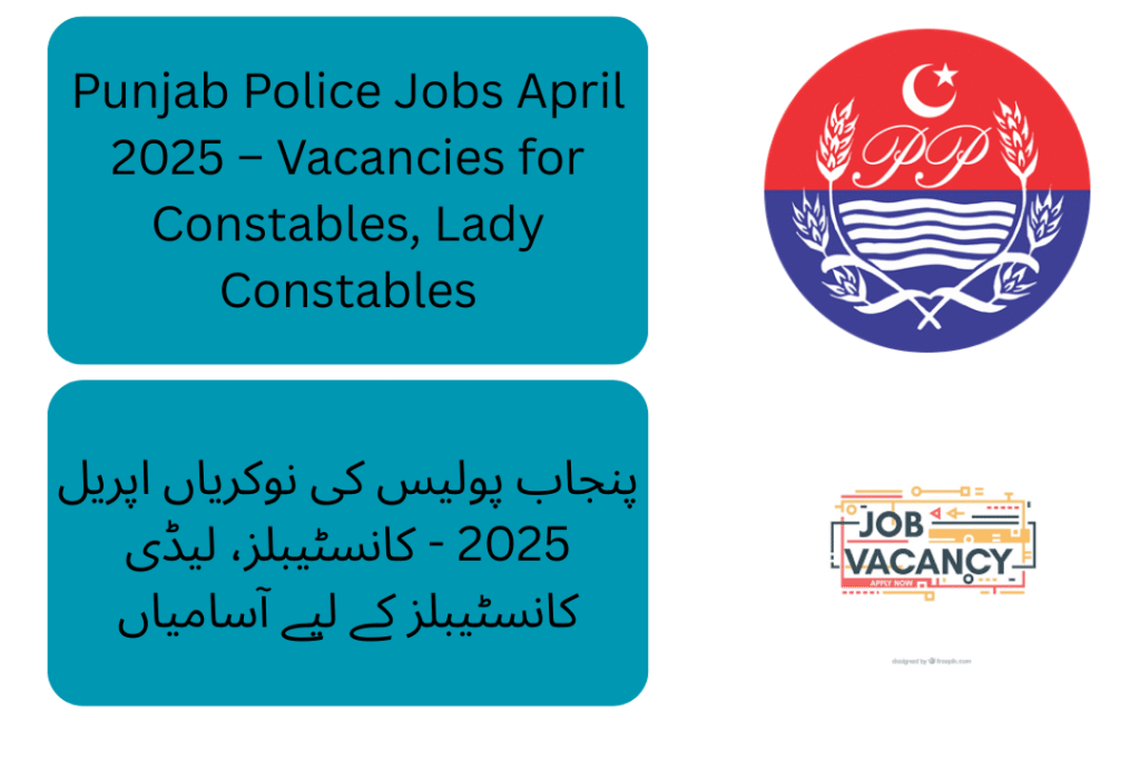 Punjab Police Recruitment April 2025 – Apply for Constables, Dolphin Squad, Driver Constables, and Traffic Assistants
