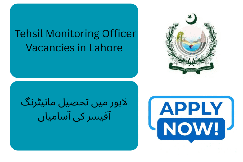 LWMC Tehsil Monitoring Officer Jobs April 2025 announcement with locations in Kasur, Sheikhupura, and Nankana Sahib