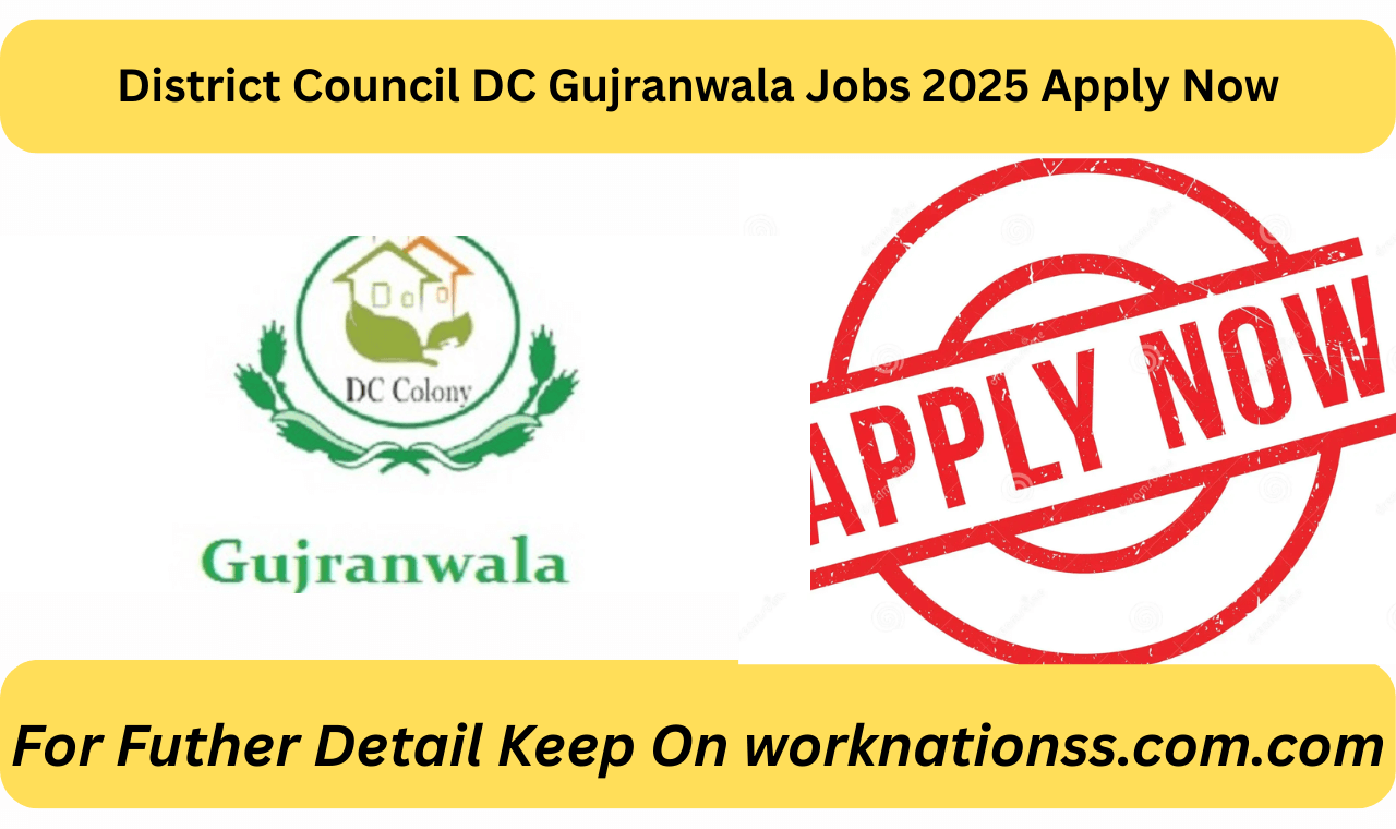 District Council DC Gujranwala Jobs 2025 Apply Now