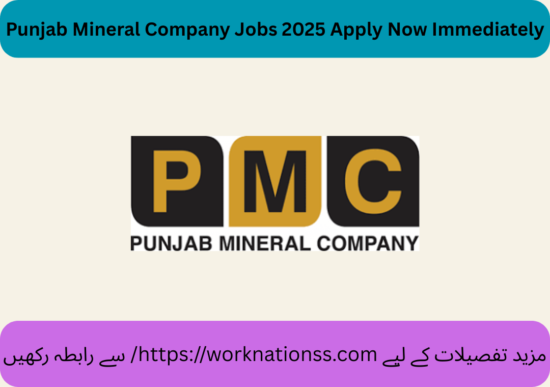 Punjab Mineral Company Jobs 2025 Apply Now Immediately
